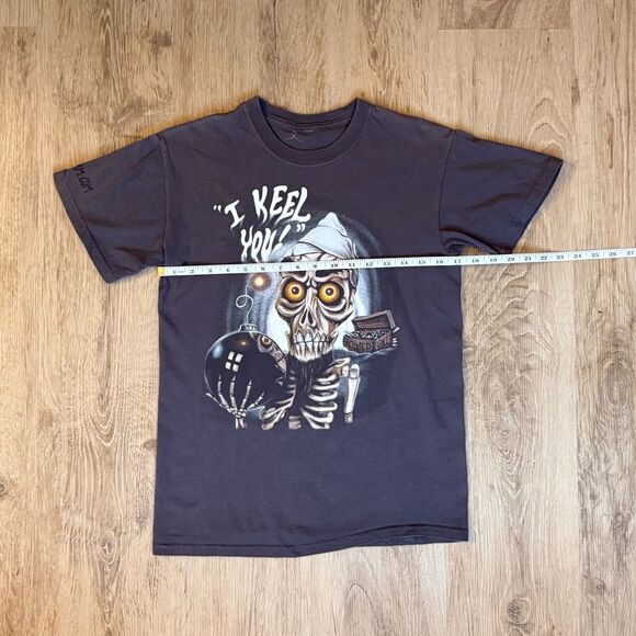Jeff Dunham Achmed Skeleton Tee Black “I Keel You” Comedy T-Shirt M - Picture 4 of 5
